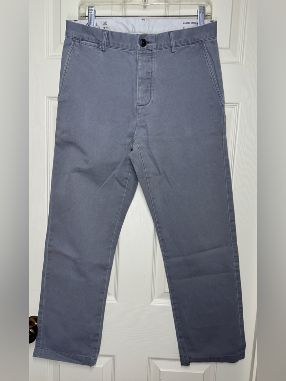 Club Monaco Men's Gray Chinos